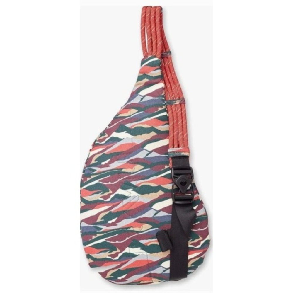 Kavu Rope Bag Sling Pack Canvas Discontinued Color: Rolling Hills (Multicolor) - Picture 4 of 10